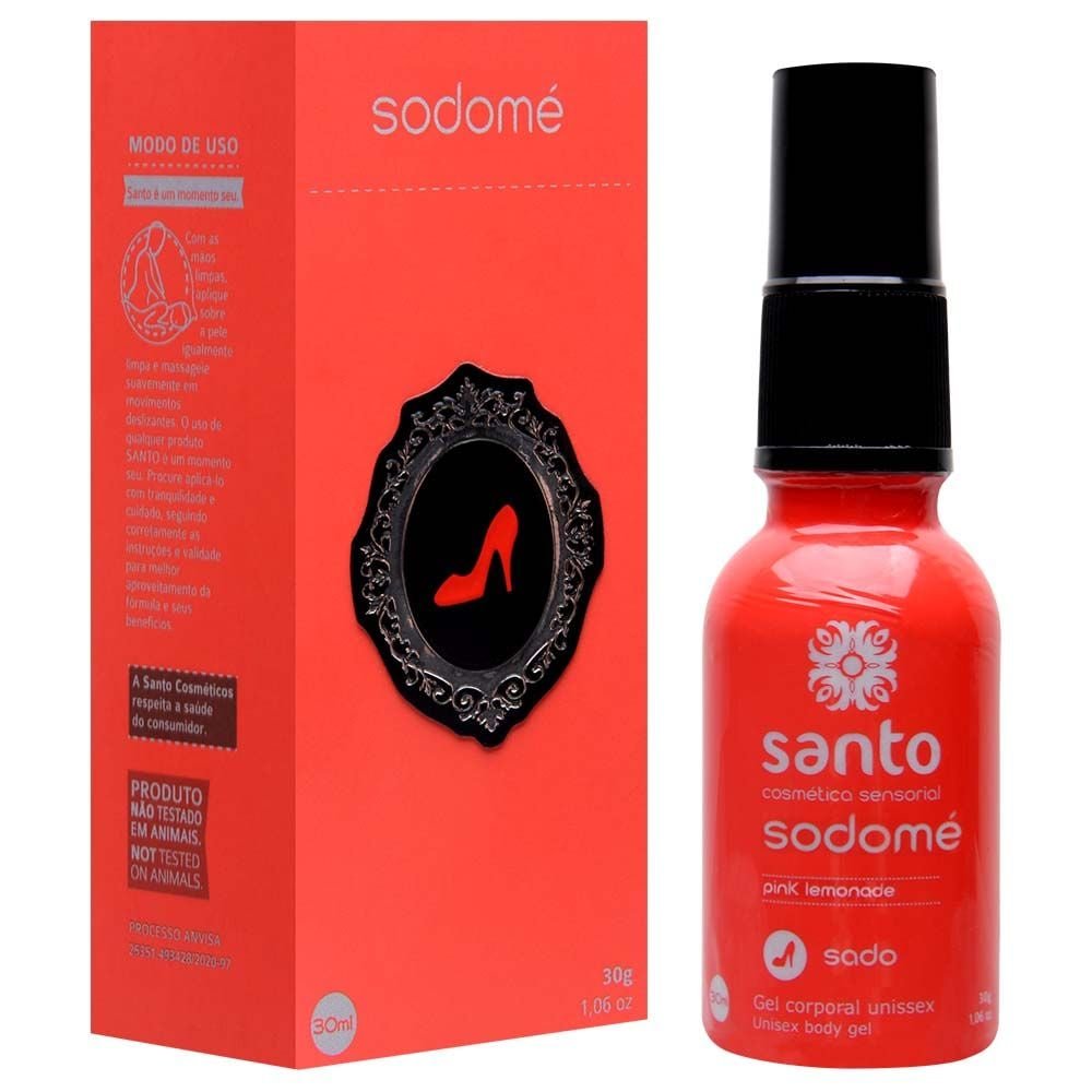 Sodomé Gel Práticas Anais Rimjob 30g Santo