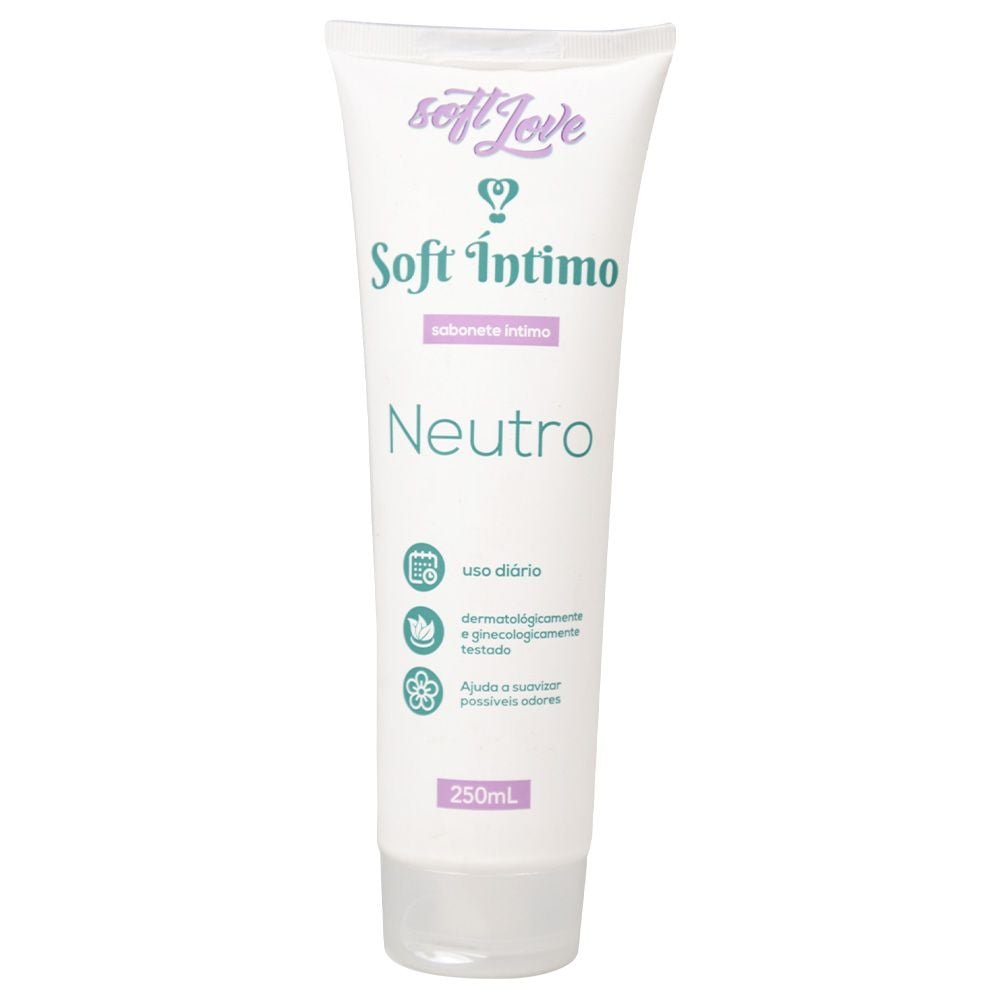 Soft íntimo Sabonete Uso Diário 250ml Soft Love