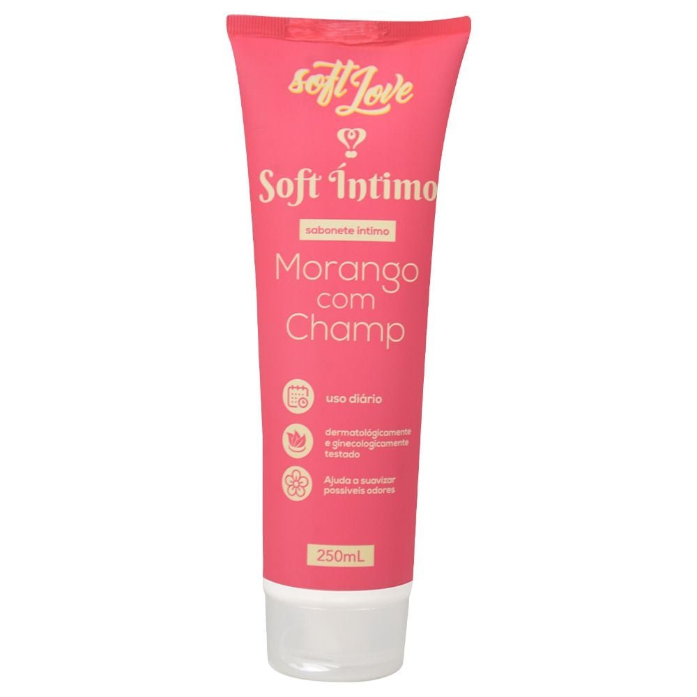 Soft íntimo Sabonete Uso Diário 250ml Soft Love