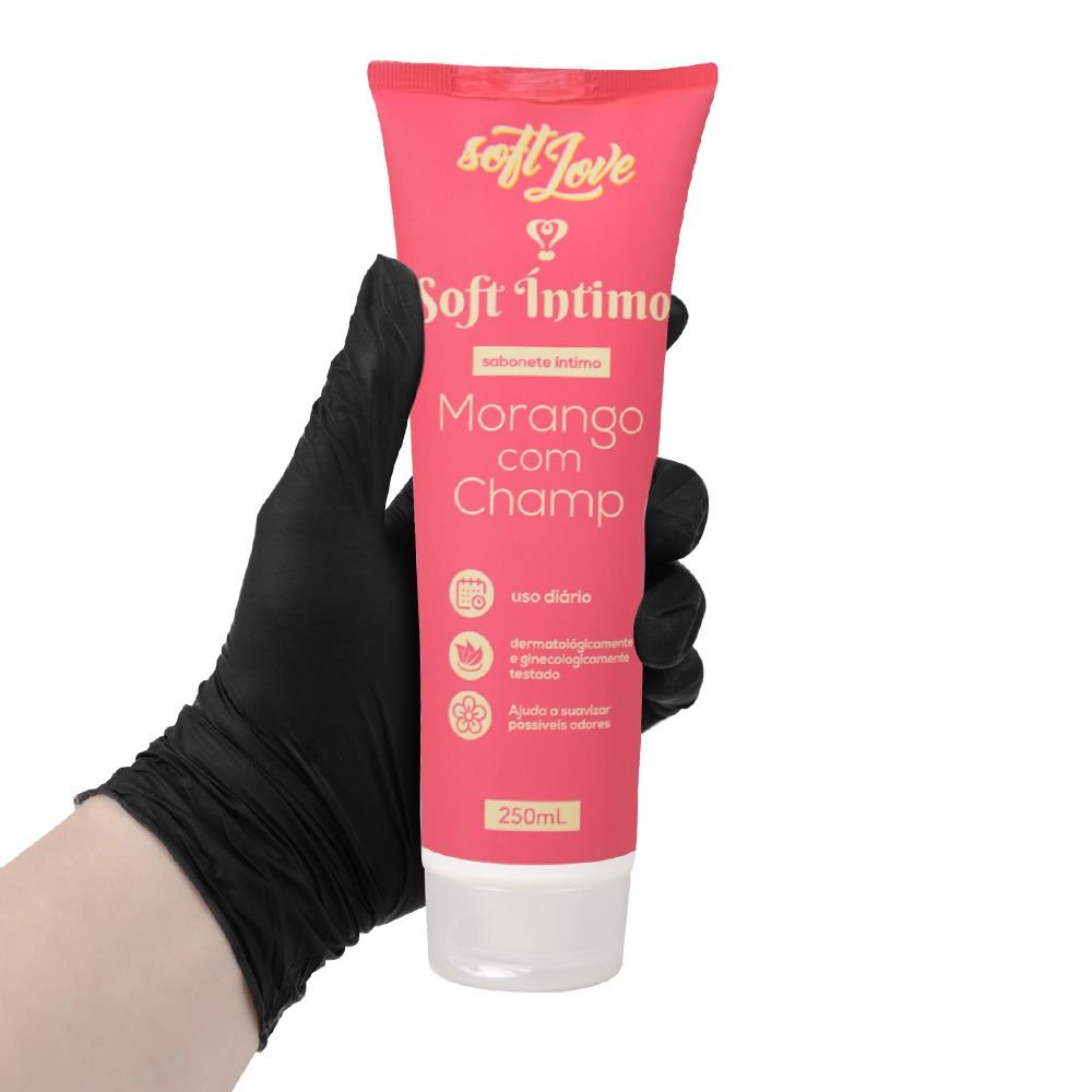 Soft íntimo Sabonete Uso Diário 250ml Soft Love