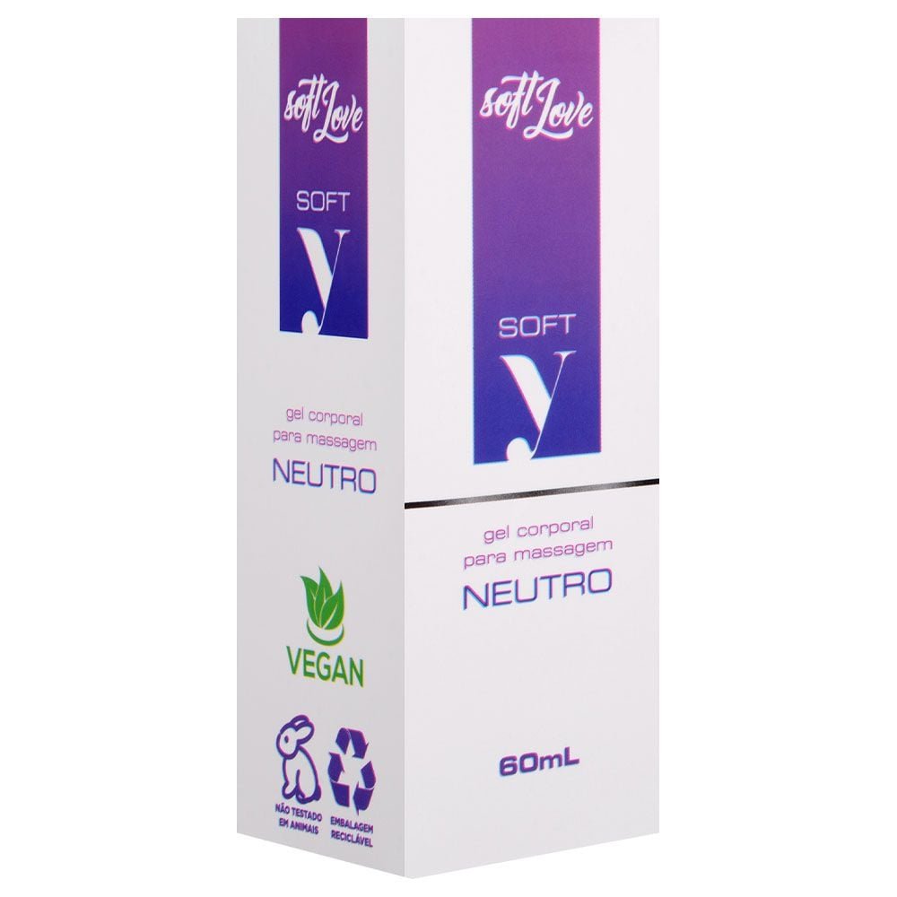 Soft Y Lubrificante Neutro 60ml Soft Love