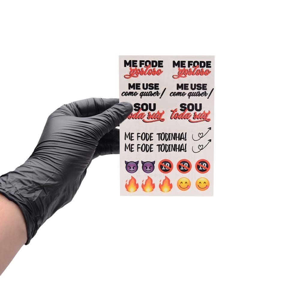 Sou Toda Sua Tatuagem Temporária 10 X 15cm Sedux