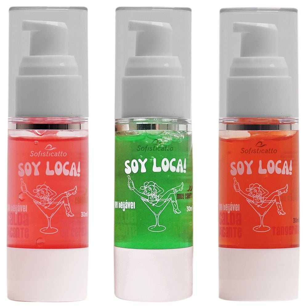 Soy Loca Calda Picante Beijável 30ml Sofisticatto