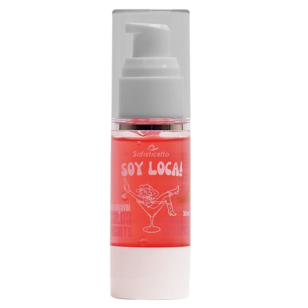 Soy Loca Calda Picante Beijável 30ml Sofisticatto