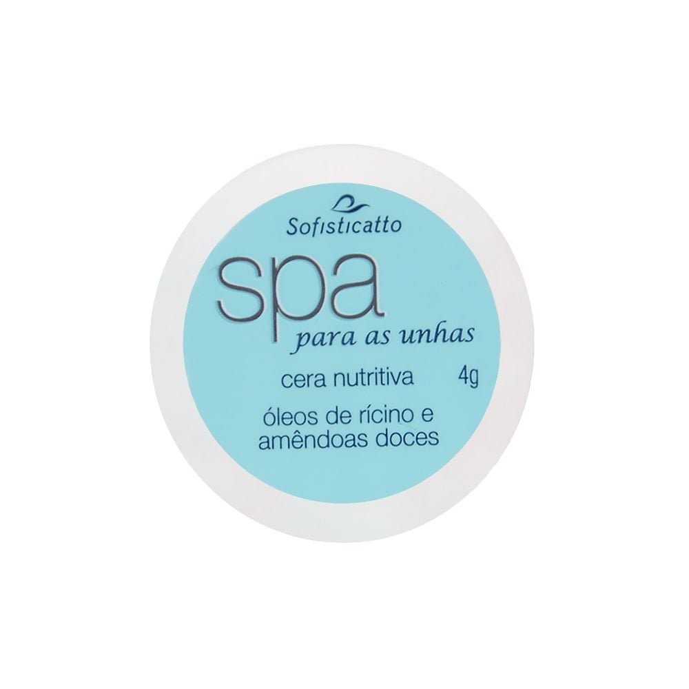 Spa Para Unhas Cera Nutritiva 4g Sofisticatto