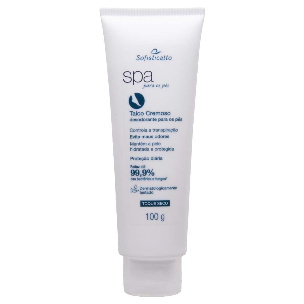 Spa Talco Cremoso Desodorante Pés 100g Sofisticatto