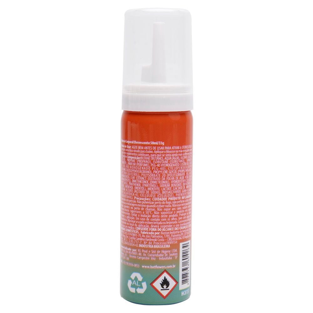 Splash Mousse Efervescente 50ml Hot Flowers
