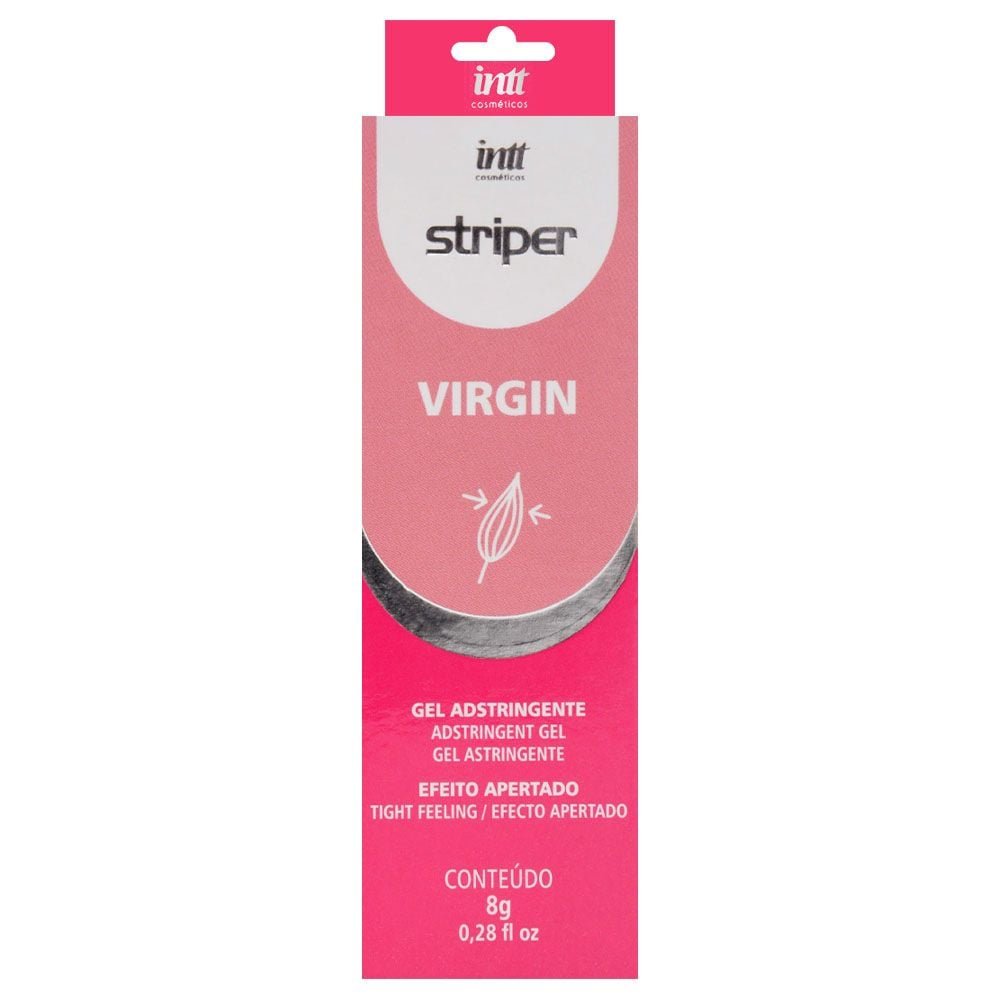 Stripper Virgin Gel Feminino Adstringente 8g Intt