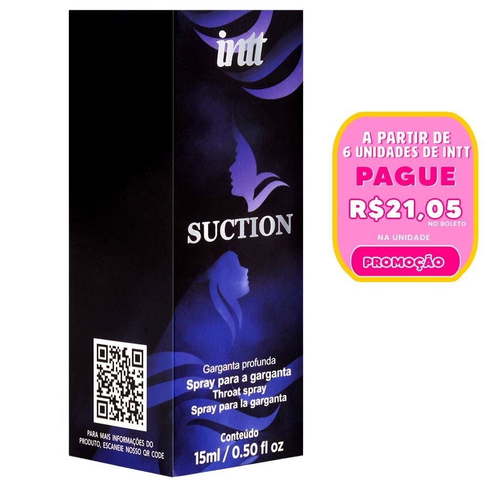 Suction Gel Facilitador Oral Profundo 15ml Intt