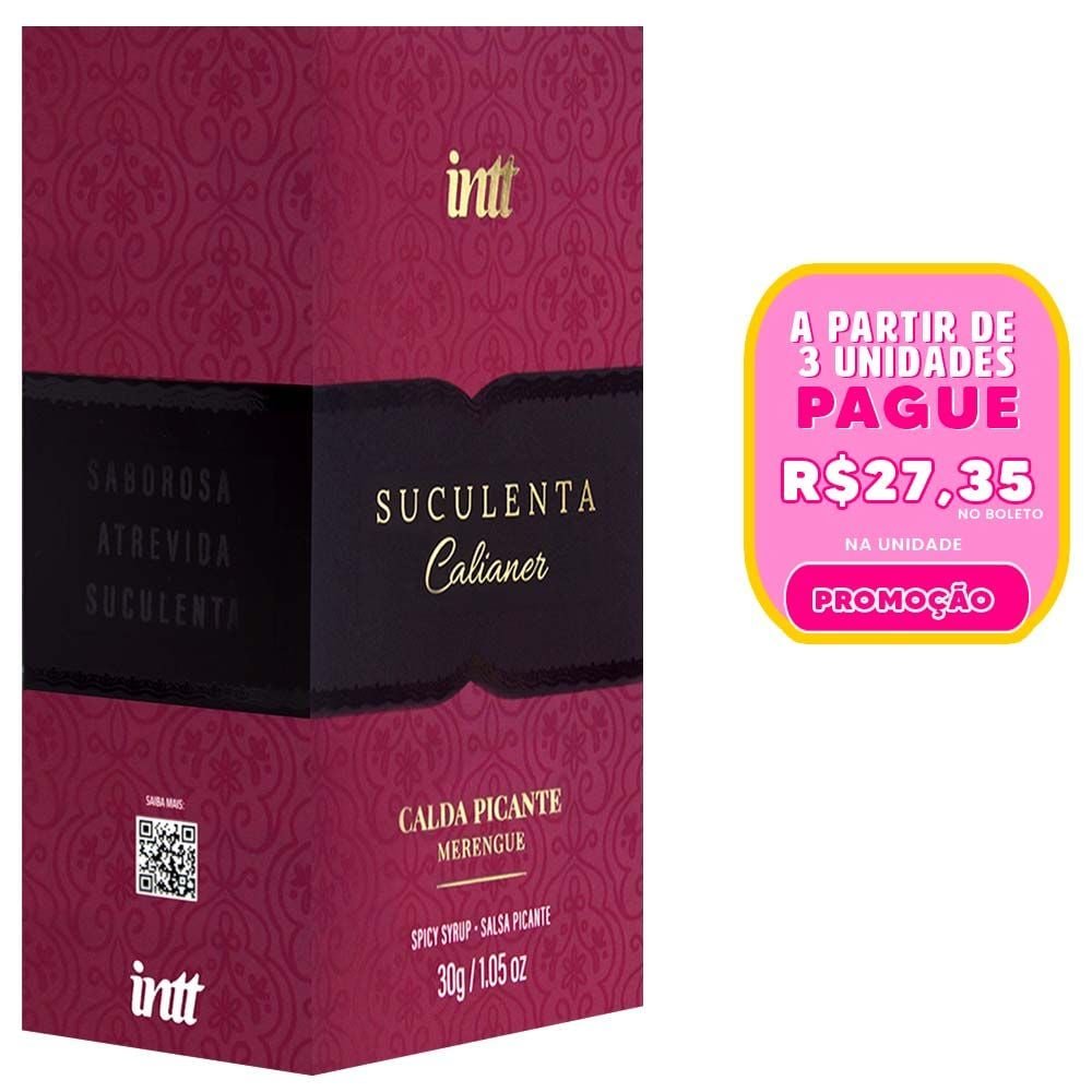 Suculenta Calda Hot Picante Merengue Calianer 30g Intt