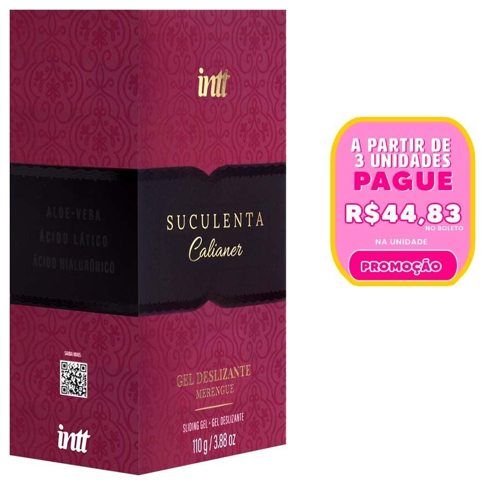 Suculenta Gel Deslizante Merengue Calianer 110g Intt
