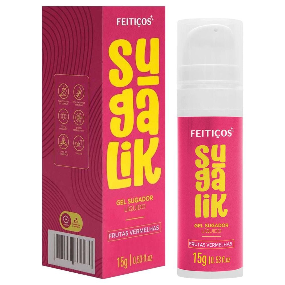 Sugalik Sugador Pulsador Líquido 15g Feitiços