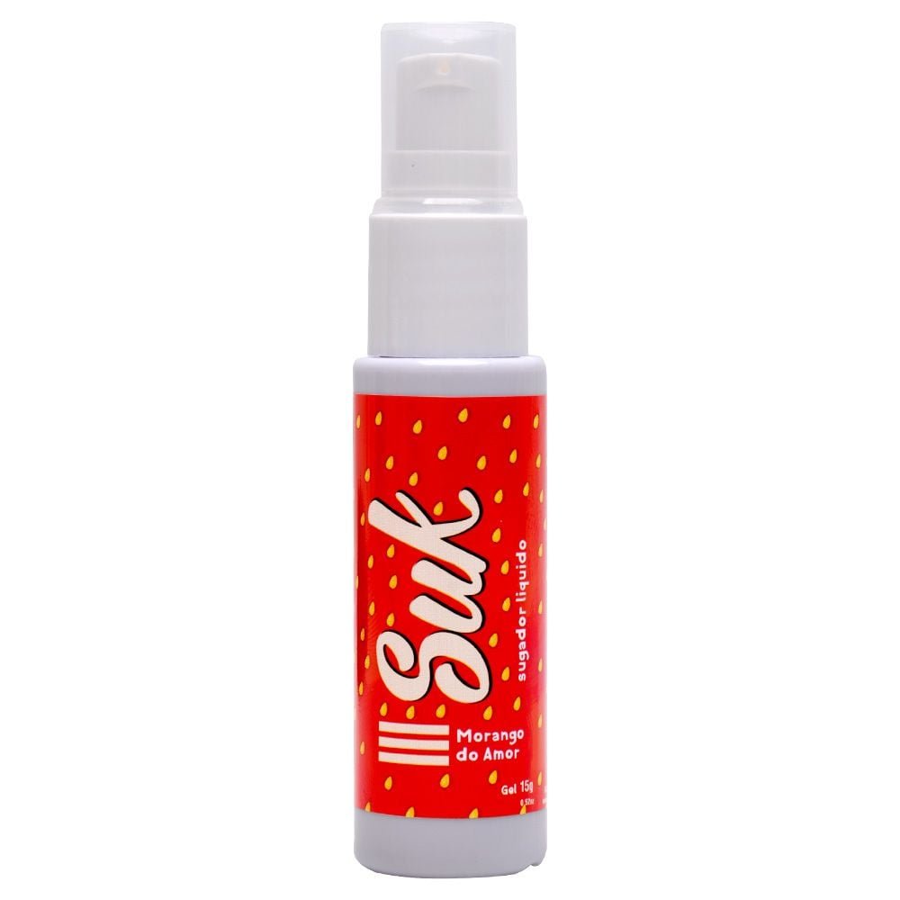 Suk Sugador Líquido Beijável 15g Hot Flowers