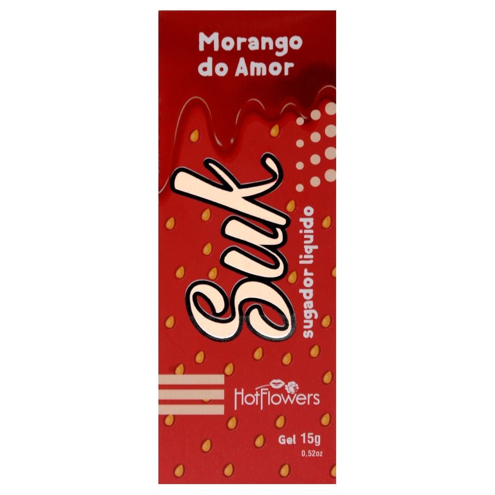 Suk Sugador Líquido Beijável 15g Hot Flowers