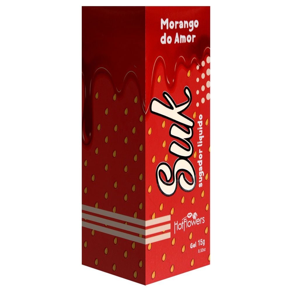 Suk Sugador Líquido Beijável 15g Hot Flowers