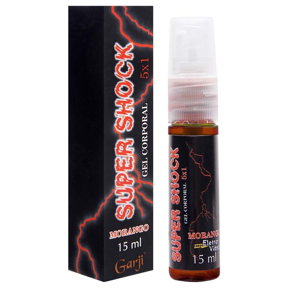 Super Shock Excitante Elétrico Spray Unissex 15ml Garji
