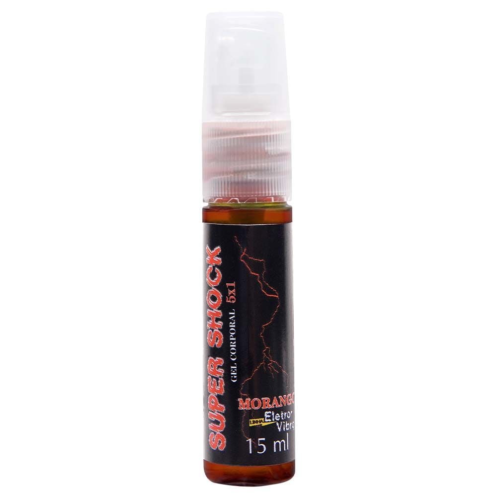 Super Shock Excitante Elétrico Spray Unissex 15ml Garji