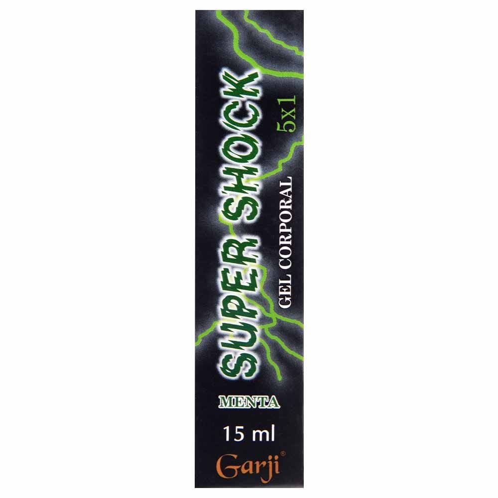 Super Shock Excitante Elétrico Spray Unissex 15ml Garji