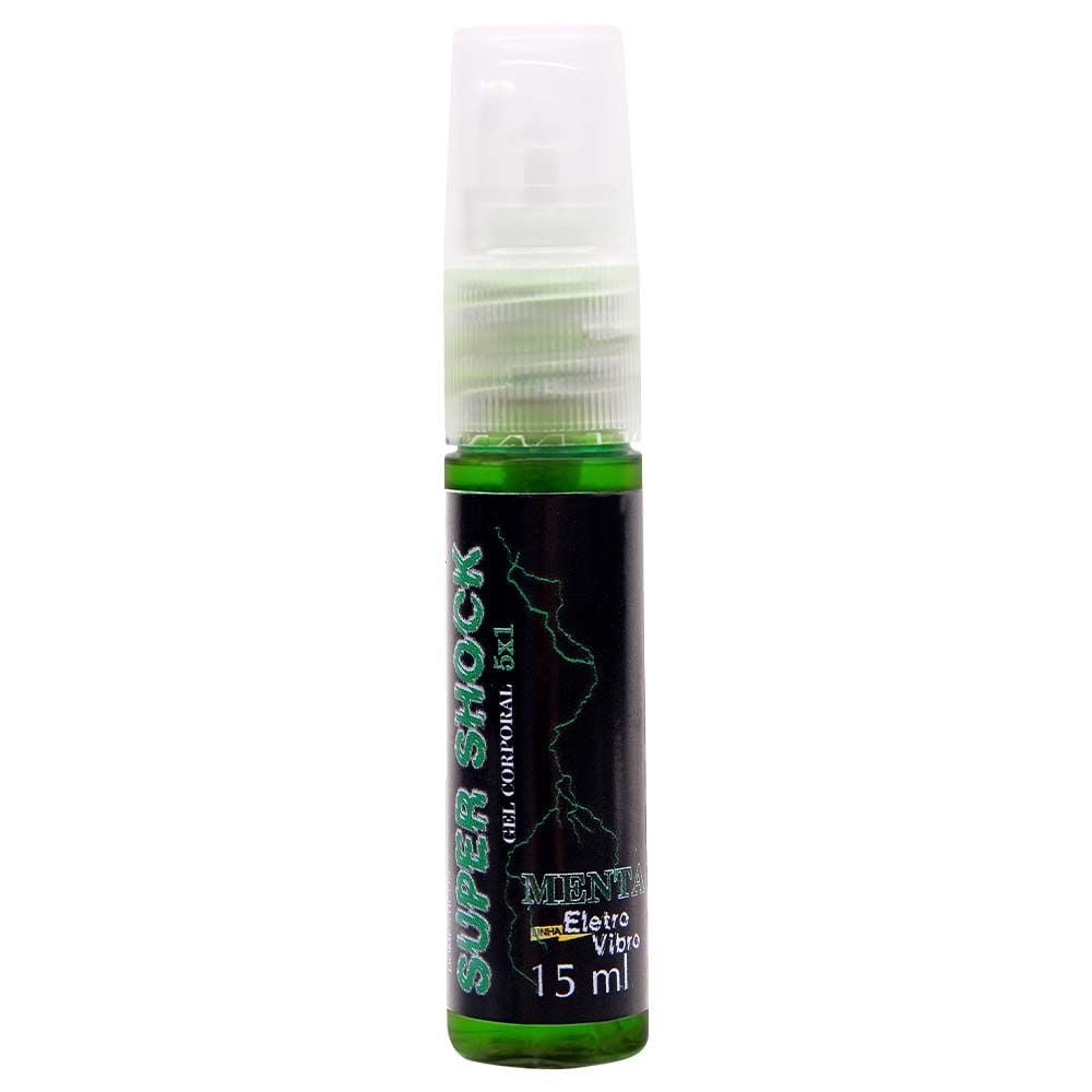 Super Shock Excitante Elétrico Spray Unissex 15ml Garji
