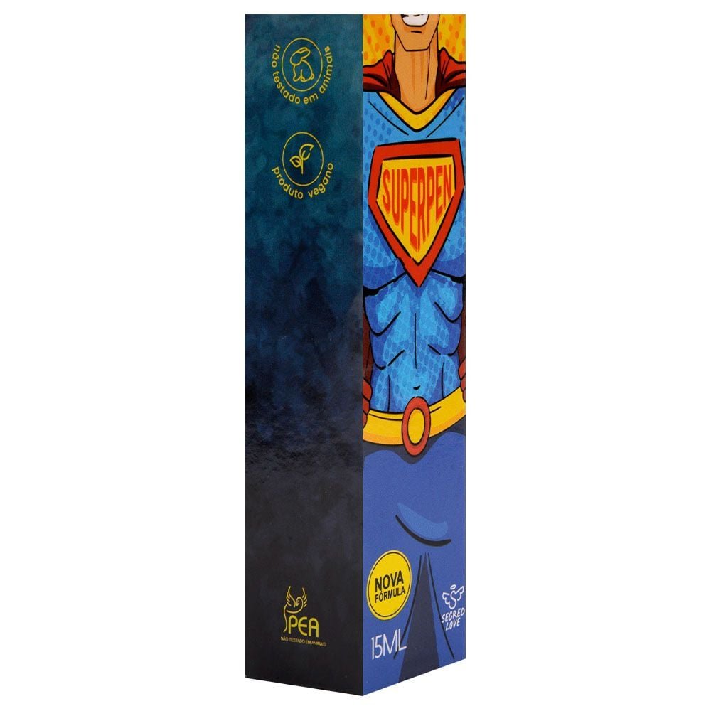Superpen Gel Intensificador De Ereção 15ml Segred Love