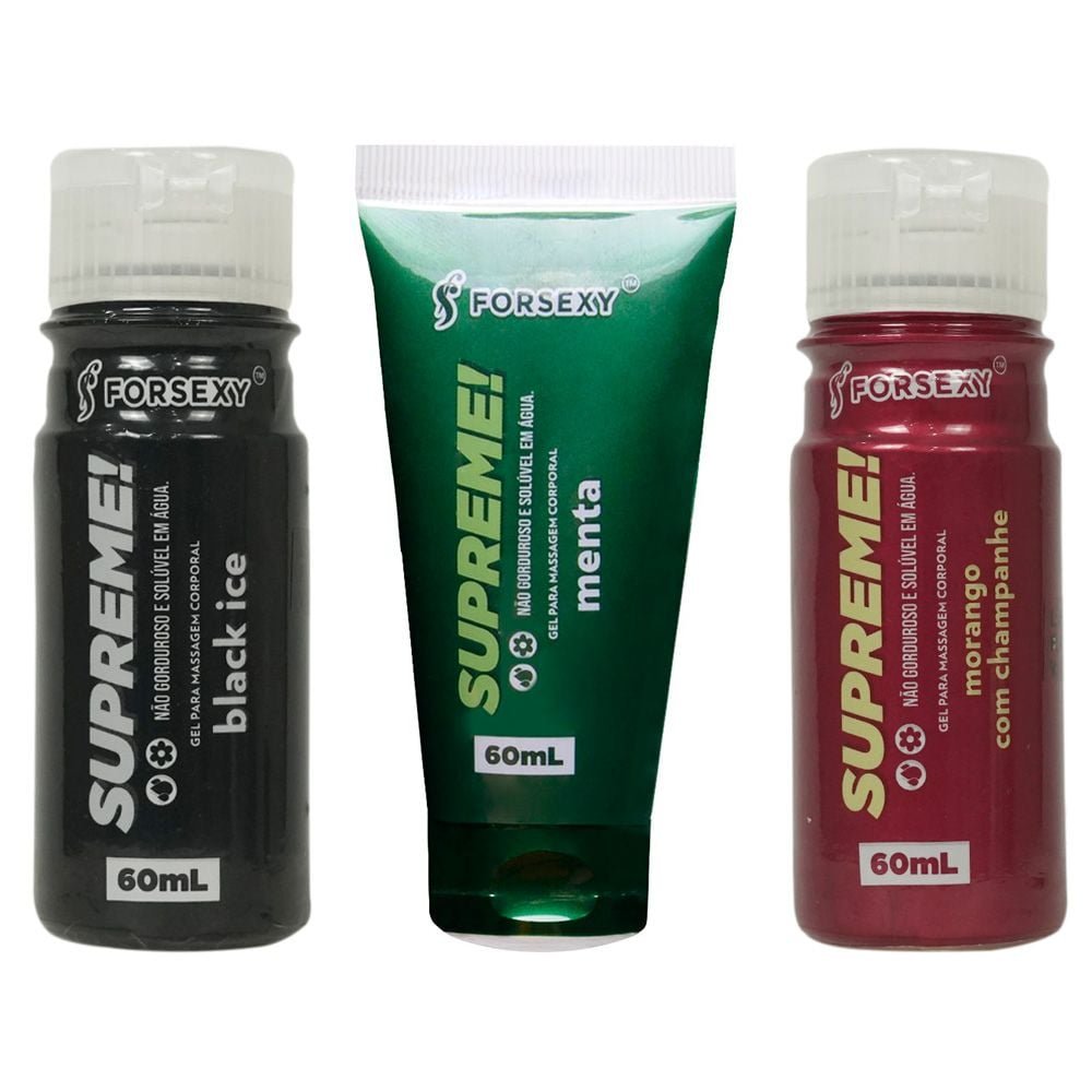 Supreme Lubrificante Aromático 60ml For Sexy