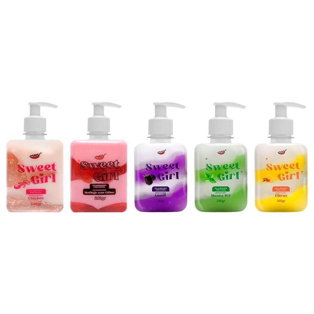 Sweet Girl Gel Hidratante Virilha 240g Chillies