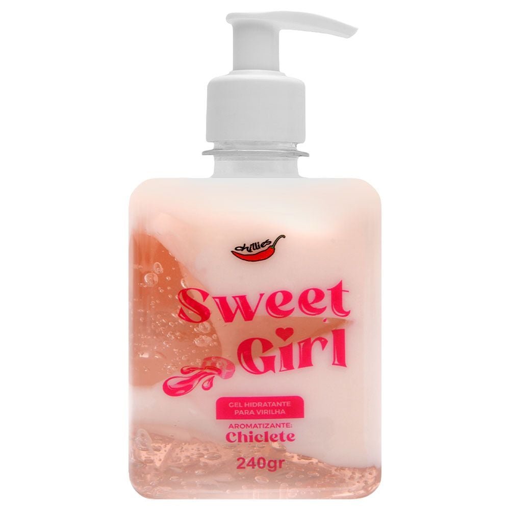 Sweet Girl Gel Hidratante Virilha 240g Chillies