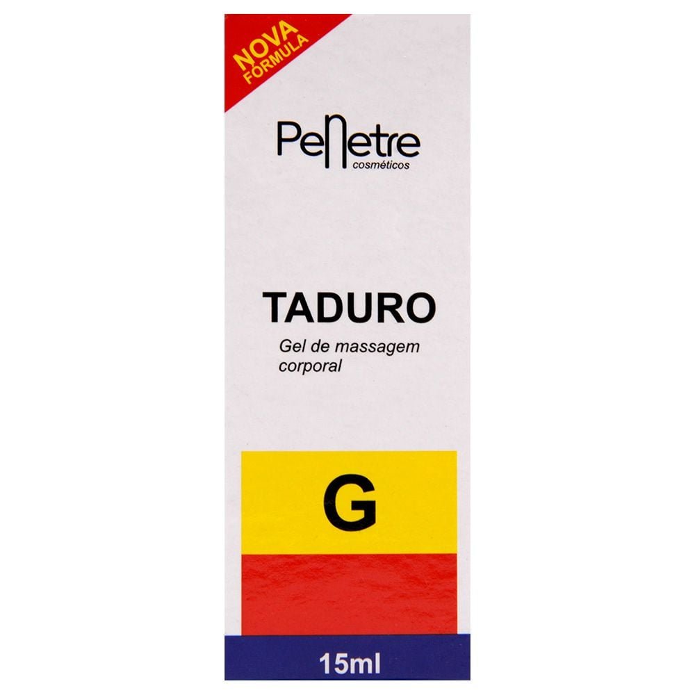 Taduro Gel Potência Masculina 15ml Penetre