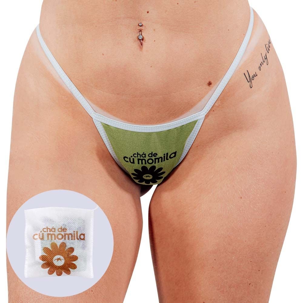 Tanga Chá De Cú Momila Pimenta Sexy