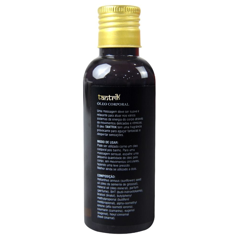 Tantrik óleo Massagem Sensual Tântrica 120ml Feitiços