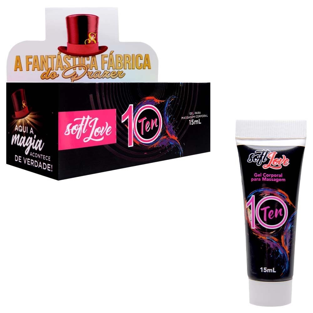 Ten10 Gel Multisensações 15ml Soft Love