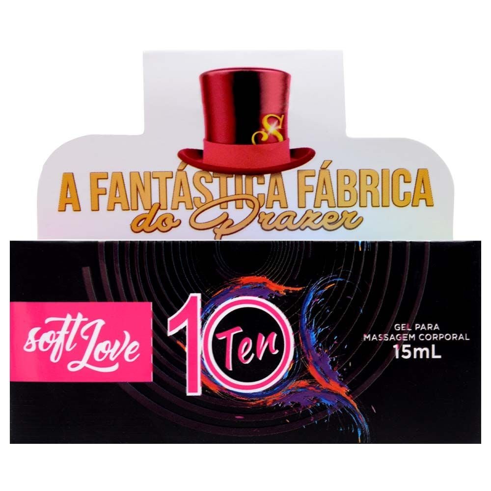 Ten10 Gel Multisensações 15ml Soft Love