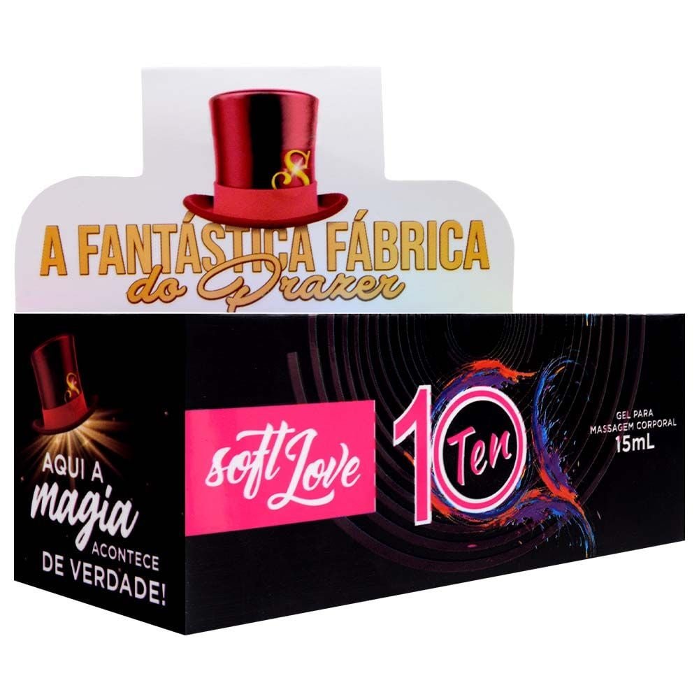 Ten10 Gel Multisensações 15ml Soft Love