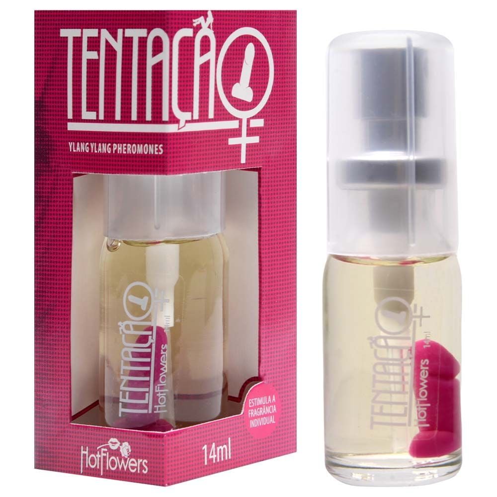Tentação Fragrância Deo Colonia 14ml Hot Flowers