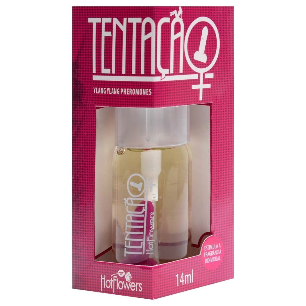 Tentação Fragrância Deo Colonia 14ml Hot Flowers