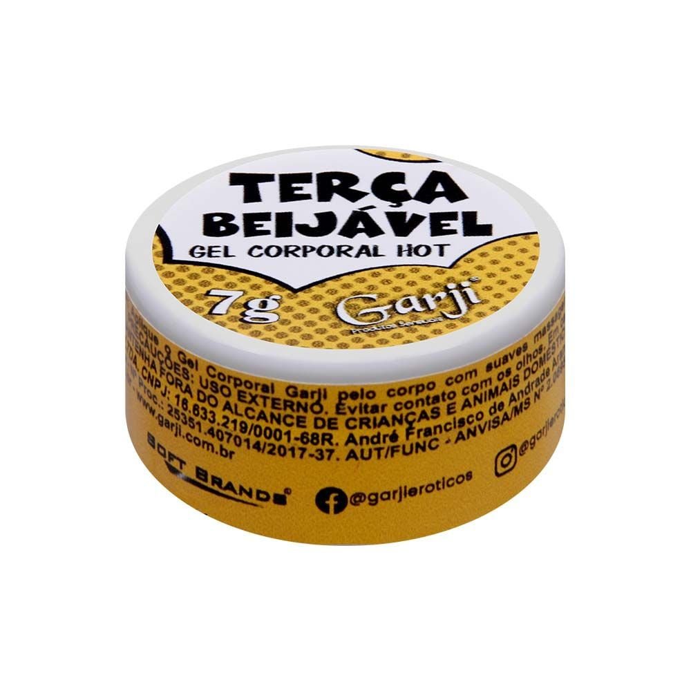 Terça Beijável Sexo Oral Frutas Vermelhas 7g Garji