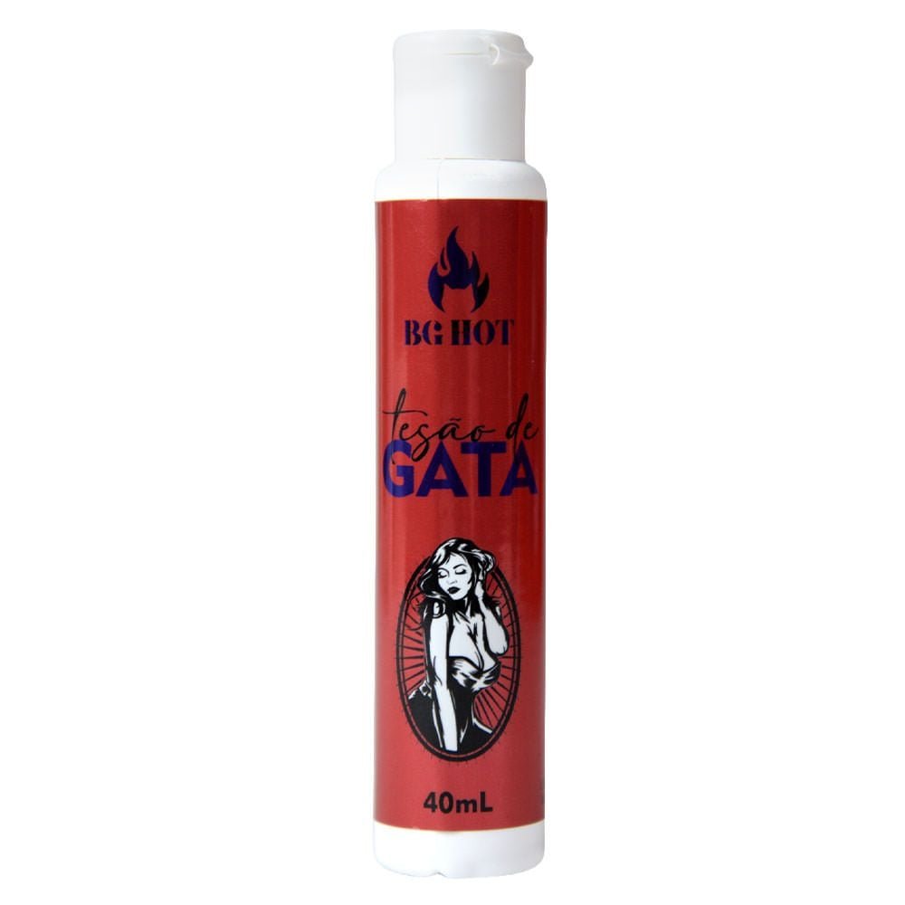 Tesão De Gata Gel Excitante 40ml Banho De Gata