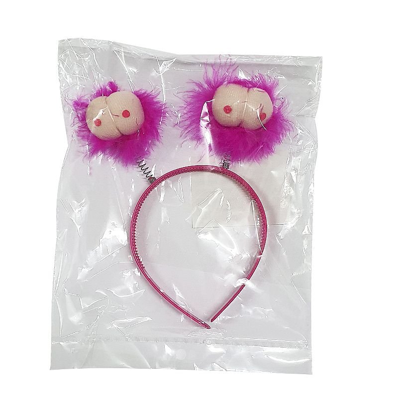 Tiara de Peitos com Pelúcia