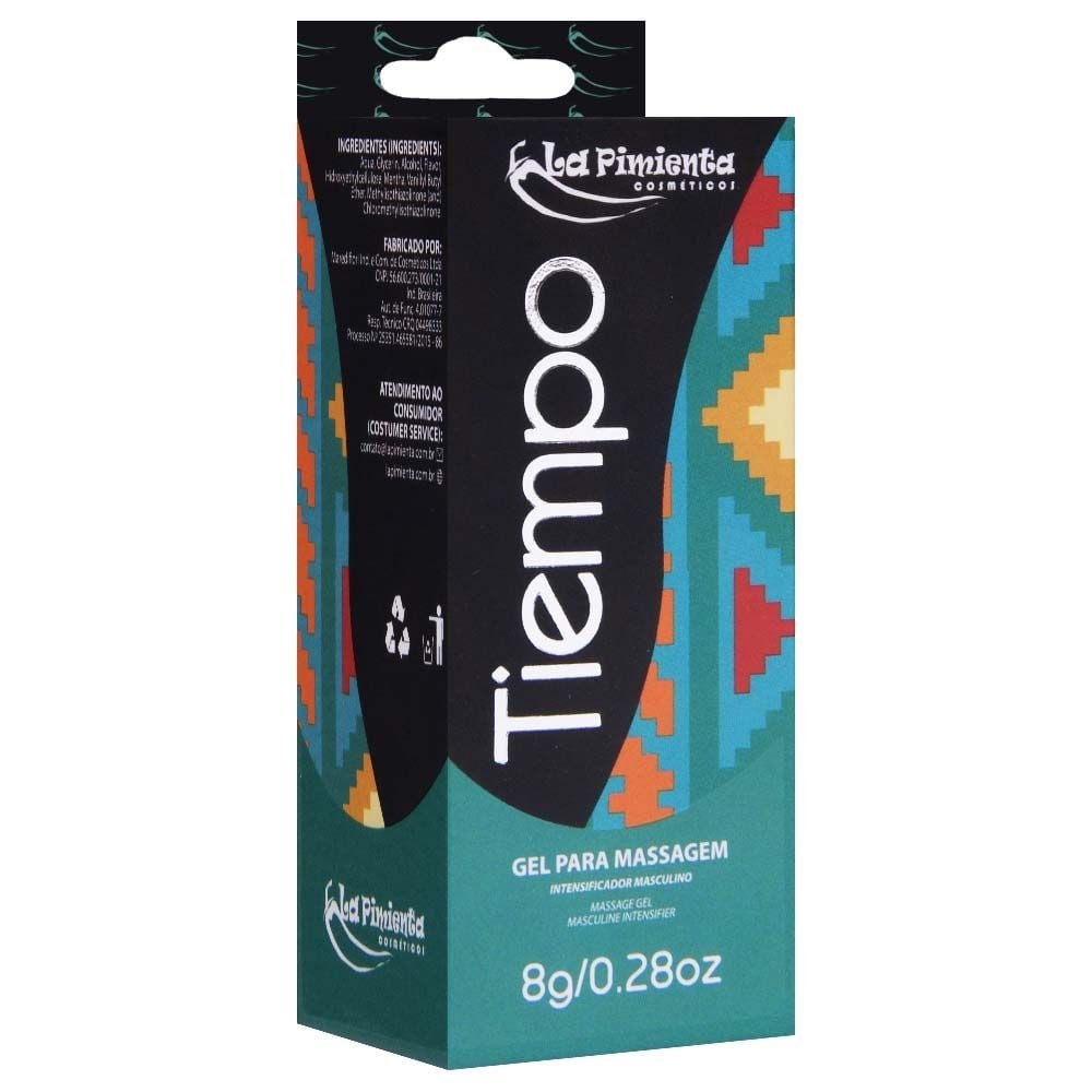 Tiempo Gel Prolonga Ereção 8g La Pimienta
