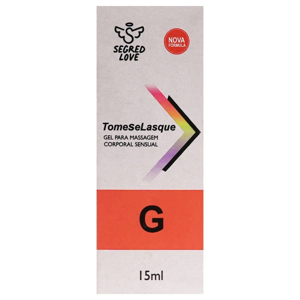 Tomeselasque Gel Hot Beijável 15ml Segred Love