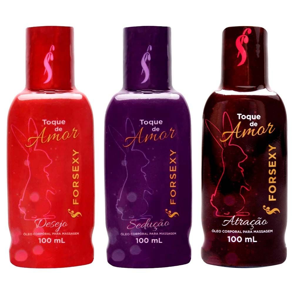 Toque De Amor óleo Corporal Perfumado 100ml For Sexy