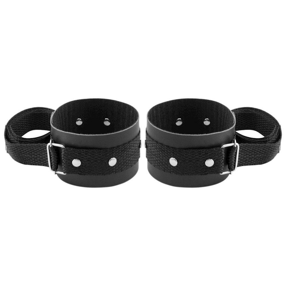 Tornozeleiras Com Regulador E Tiras 80cm Dominatrixxx