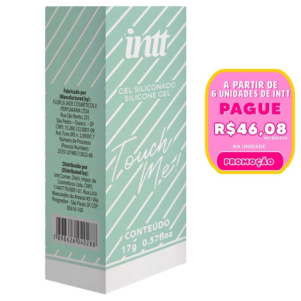 Touch Me Gel Deslizante Siliconado 17g Intt