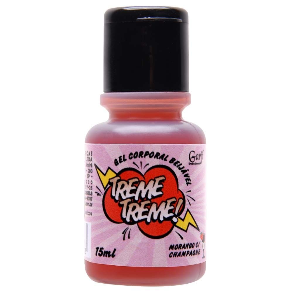 Treme Treme Gel Corporal Beijável 15ml Garji