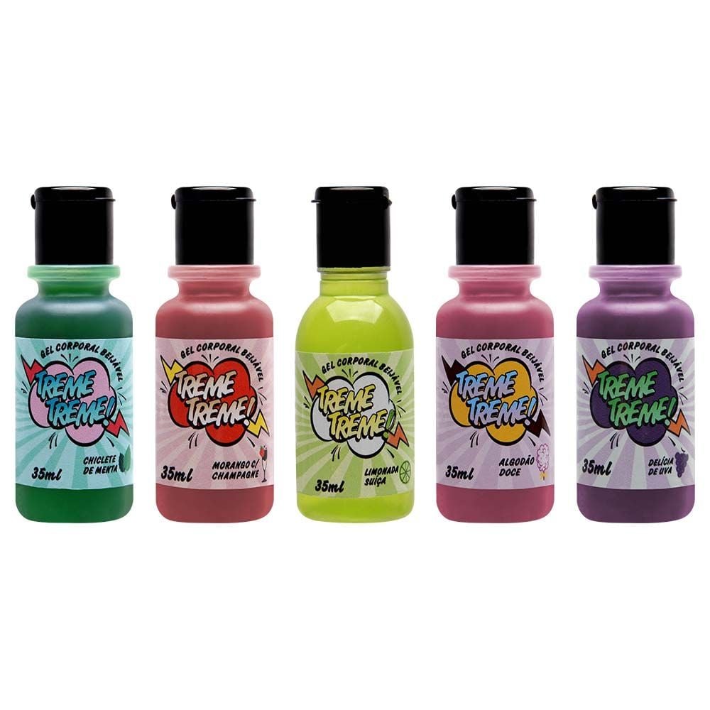 Treme Treme Gel Corporal Beijável 35ml Garji