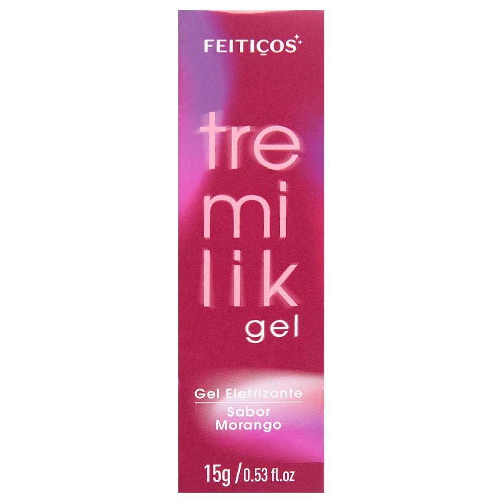 Tremilik Gel Eletrizante Beijável 15g Feitiços