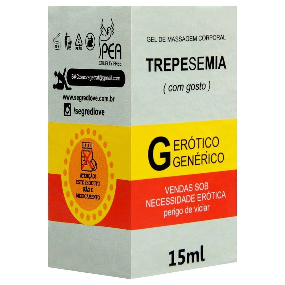 Trepesemia Gel Retardante 15ml Segred Love