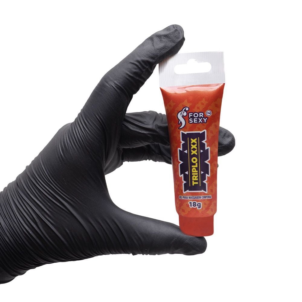 Triplo Xxx Gel Vibra Esquenta Esfria Unissex 18g For Sexy