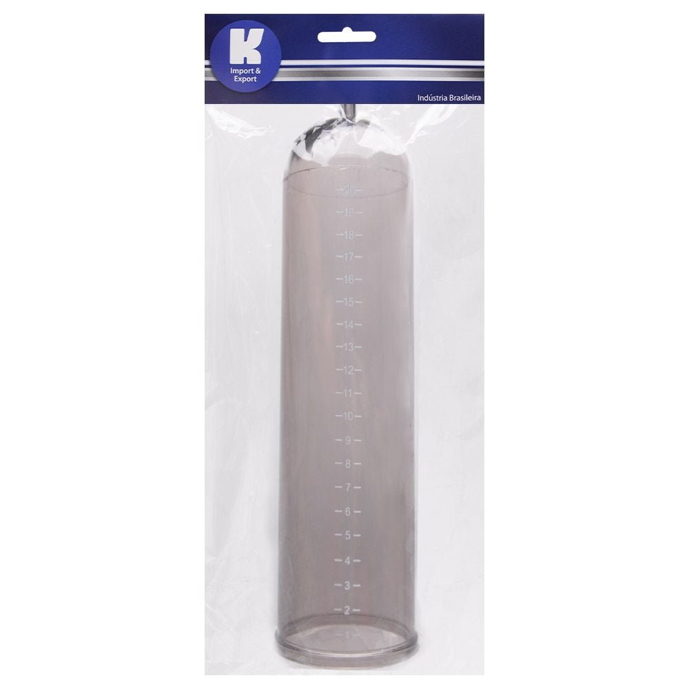 Tubo Para Bomba Peniana 20 X 6cm Kgel