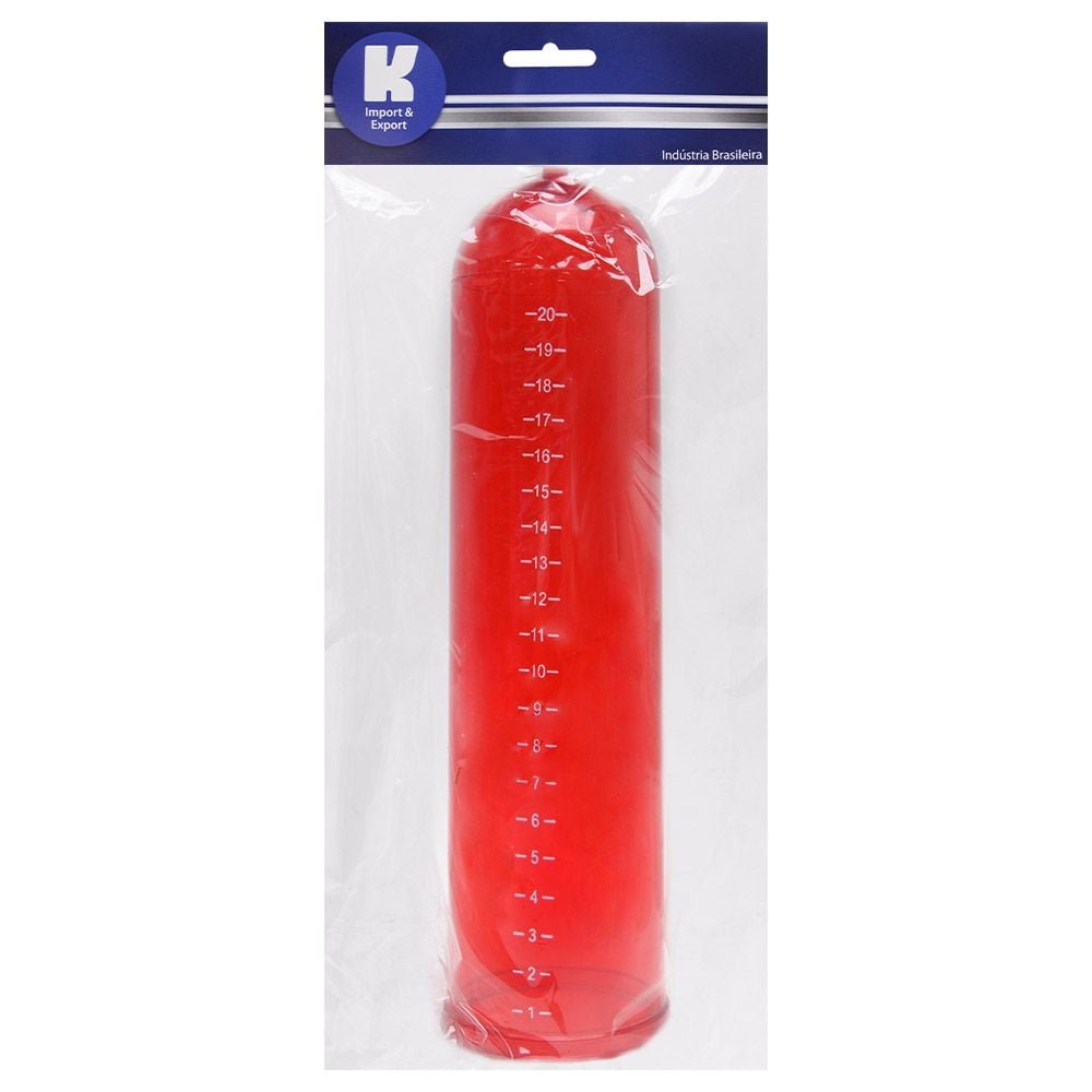 Tubo Para Bomba Peniana 20 X 6cm Kgel